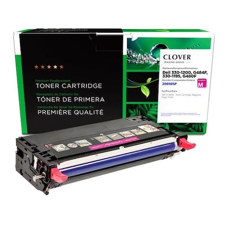 Clover Imaging Group Imaging Remanufactured High Yield Magenta Toner Cartridge 200505P